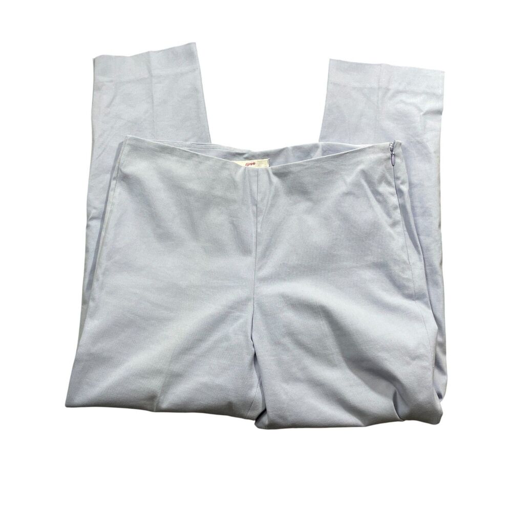 Leggiadro‎ "10" (see measure) Ankle Lilac Side Zipper Cotton Blend